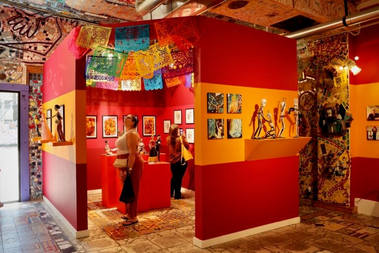 ''Living Through Death: Works by Ivette Chaires'' at Philadelphia's Magic Gardens