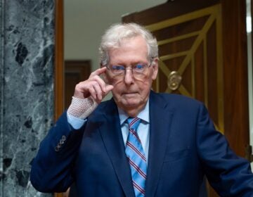McConnell FILE — Sen. Mitch McConnell, R-Ky. at the Capitol in Washington, May 19, 2026. (AP Photo/J. Scott Applewhite, File)