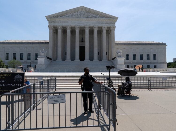 The Supreme Court is seen Tuesday, June 30, 2026, on Capitol Hill in Washington. (AP Photo/Jose Luis Magana)