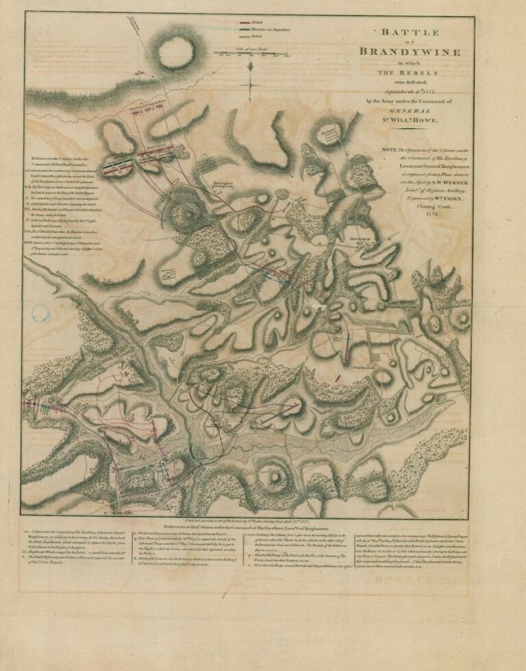 Atlas of Battles of the American Revolution (credit: National Archives)