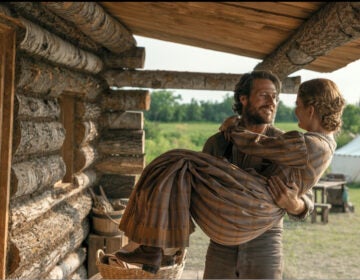Luke Bracey and Crosby Fitzgerald in Little House on the Prairie