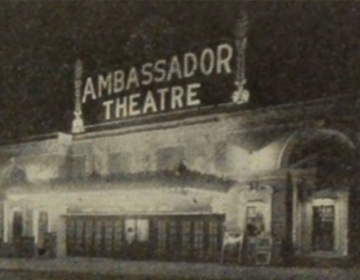 ambassador-theatre-2026-07-22-2 Archival photo of the exterior of the Ambassador Theatre.