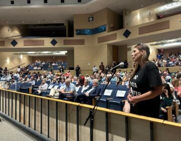 bucks-county-data-center-ss-071526-03 People packed a high school auditorium in Bucks County on Tuesday