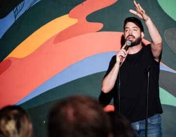comedy-speed-dating-philadelphia-2026-4-cropped Colin Coleman performing a stand-up set