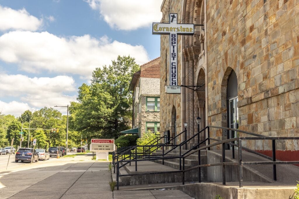 Cornerstone Baptist Church in Philadelphia’s Strawberry Mansion
