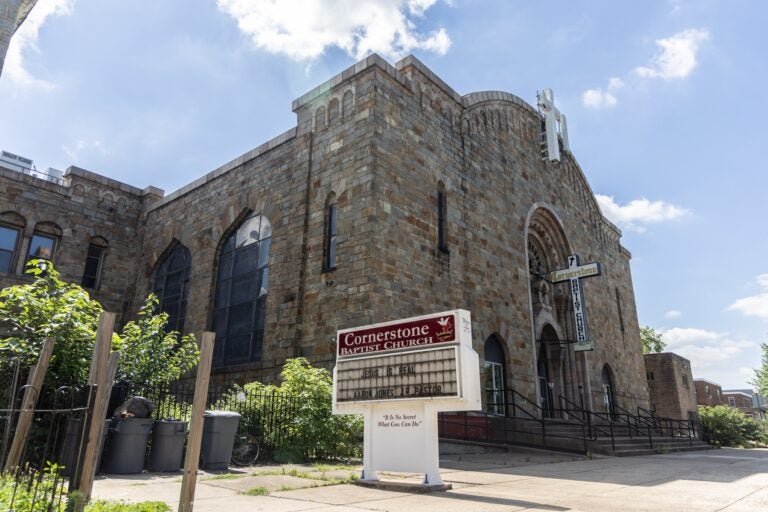 Cornerstone Baptist Church in Philadelphia’s Strawberry Mansion neighborhood