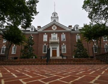 The Delaware Legislative Hall is seen at the Delaware State Capitol building, in Dover, Del. on Tuesday, June 17, 2025.