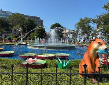 The Franklin Square Park Fountain