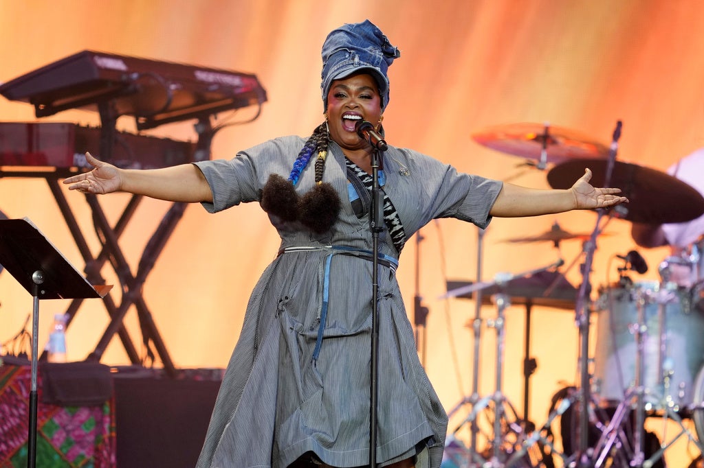 Jill Scott performs at the One Philly: Unity Concert for America