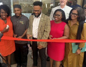 philadelphia-market-east-cherelle-parker-bp-072026 Philly Mayor Cherelle Parker and other business owners/city officials