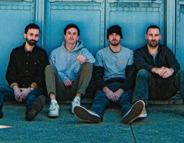 Members of the Philly band Mid Sentence