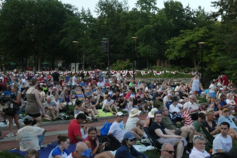 Tens of thousands of people packed Wawa Welcome America's Pops on Independence concert