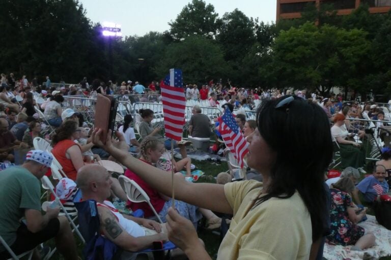 Tens of thousands of people packed Wawa Welcome America's Pops on Independence concert