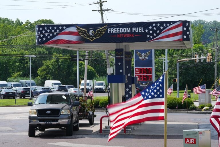 Shown is a Freedom Fuel Network gas station in Dresher, Pa.