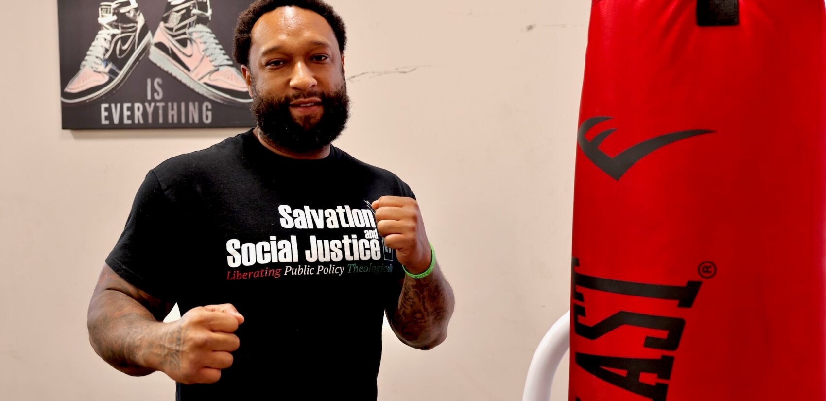 Quason Pittman in a boxing position