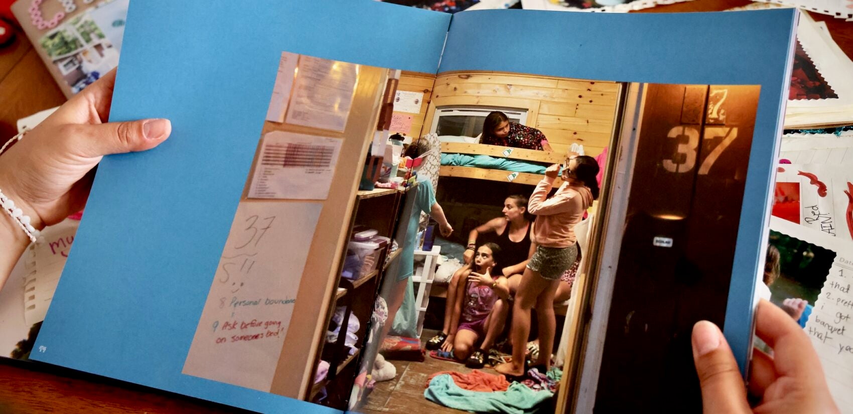 inside Rachel Wisniewski's book