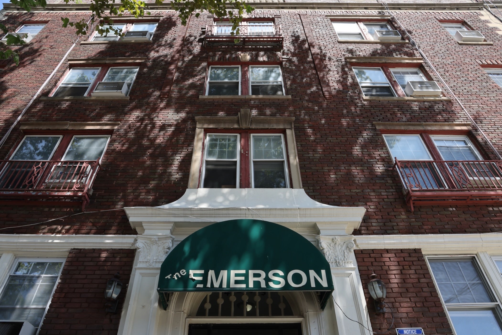 outside The Emerson apartment building