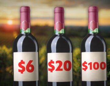 Wine bottles