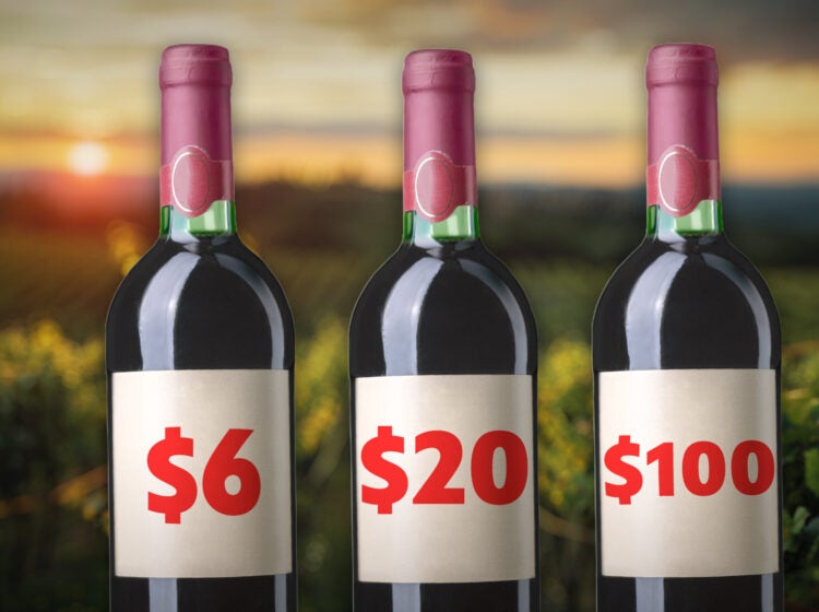 Wine bottles