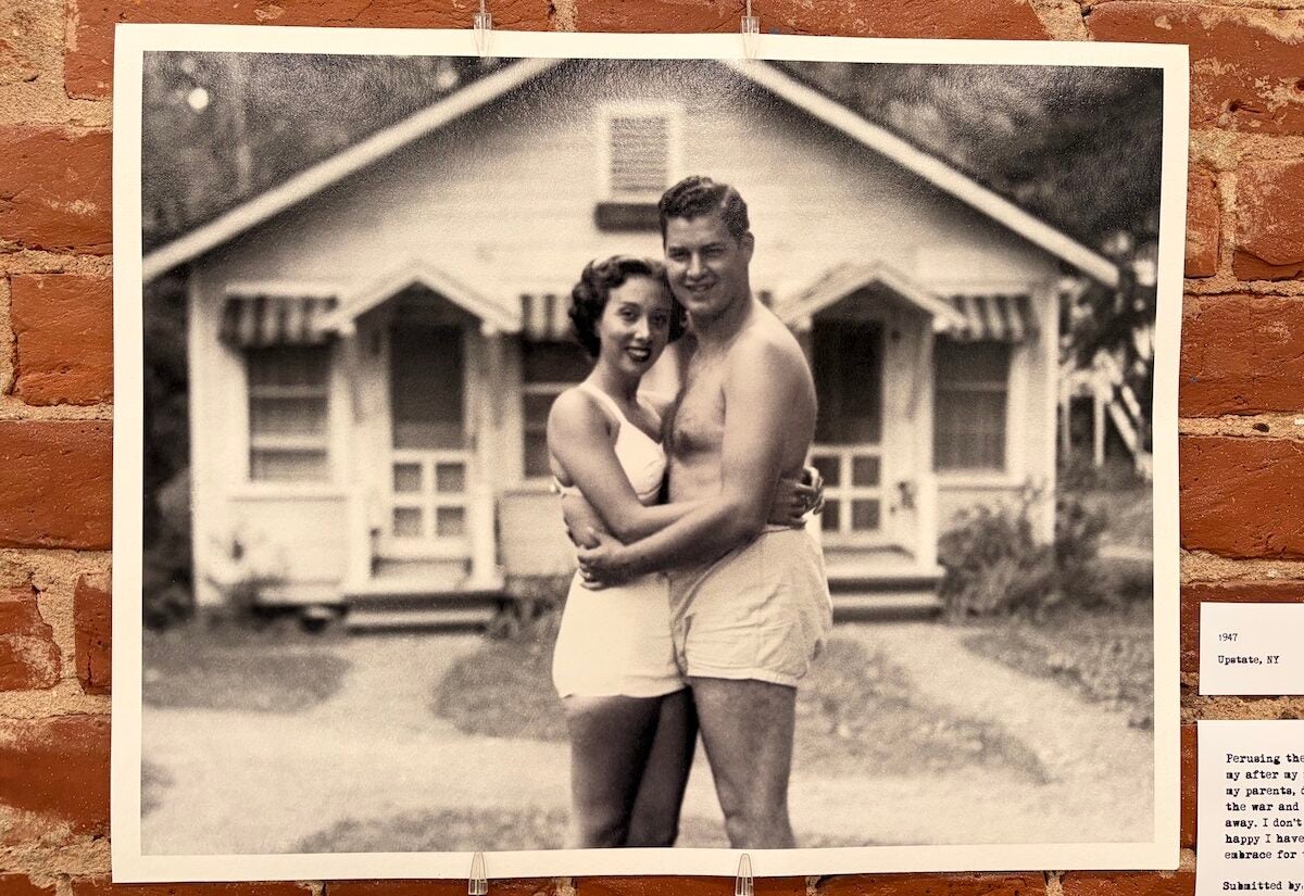 Photo on display for the Photo Lounge's 