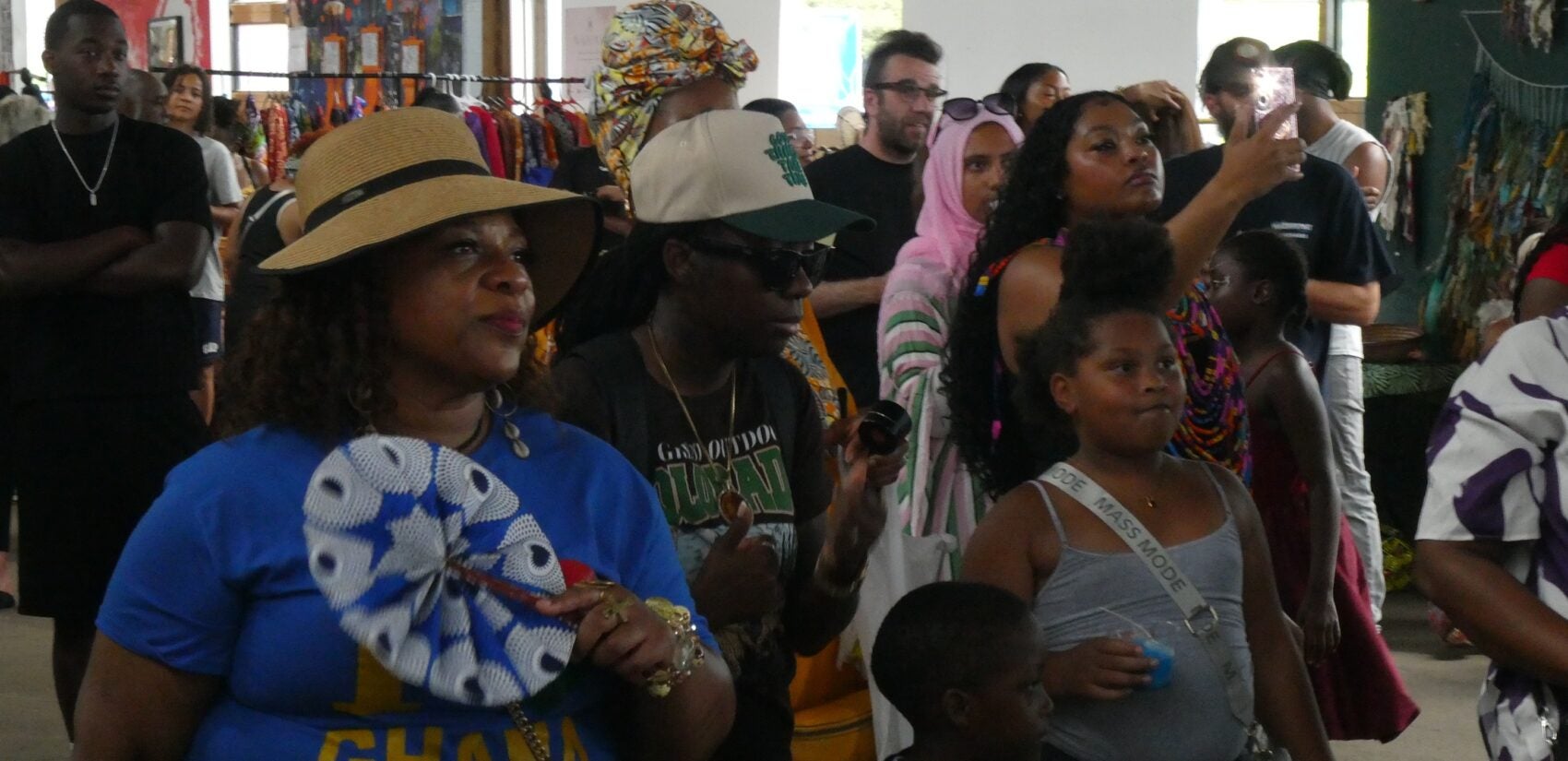 Attendees standing at ACANA Festival