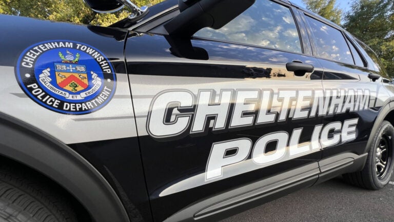 A Cheltenham Police Department vehicle