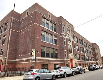 kensington-high-school Kensington High school is a large brick building.