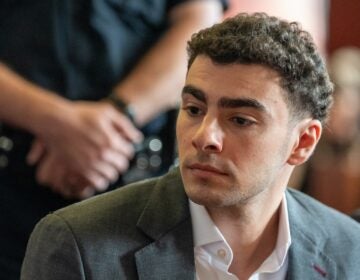Luigi Mangione attends a pre-trial hearing at Manhattan Criminal Court in New York
