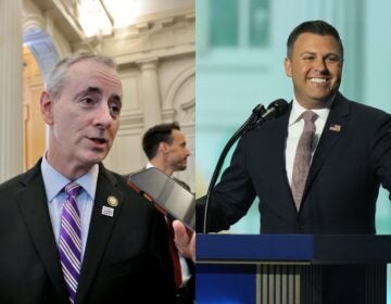 side-by-side photos of Brian Fitzpatrick and Ryan Mackenzie
