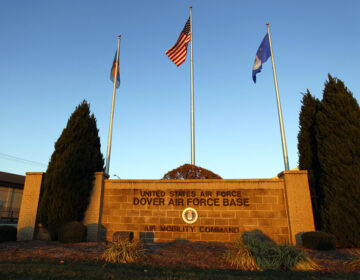 Dover Air Force Base main gate