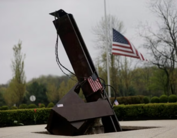 september-11-bp-091126 Shown is the Garden of Reflection memorial to local victims of the 9/11 terrorist attacks
