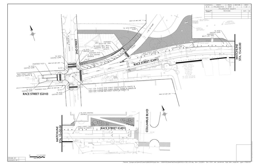 Preliminary design Race Street