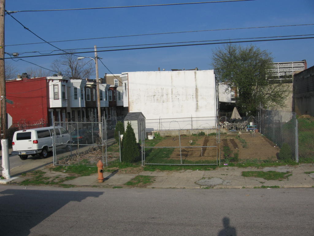 Randolph and Turner Street. Community Garden. (Neal Santos)