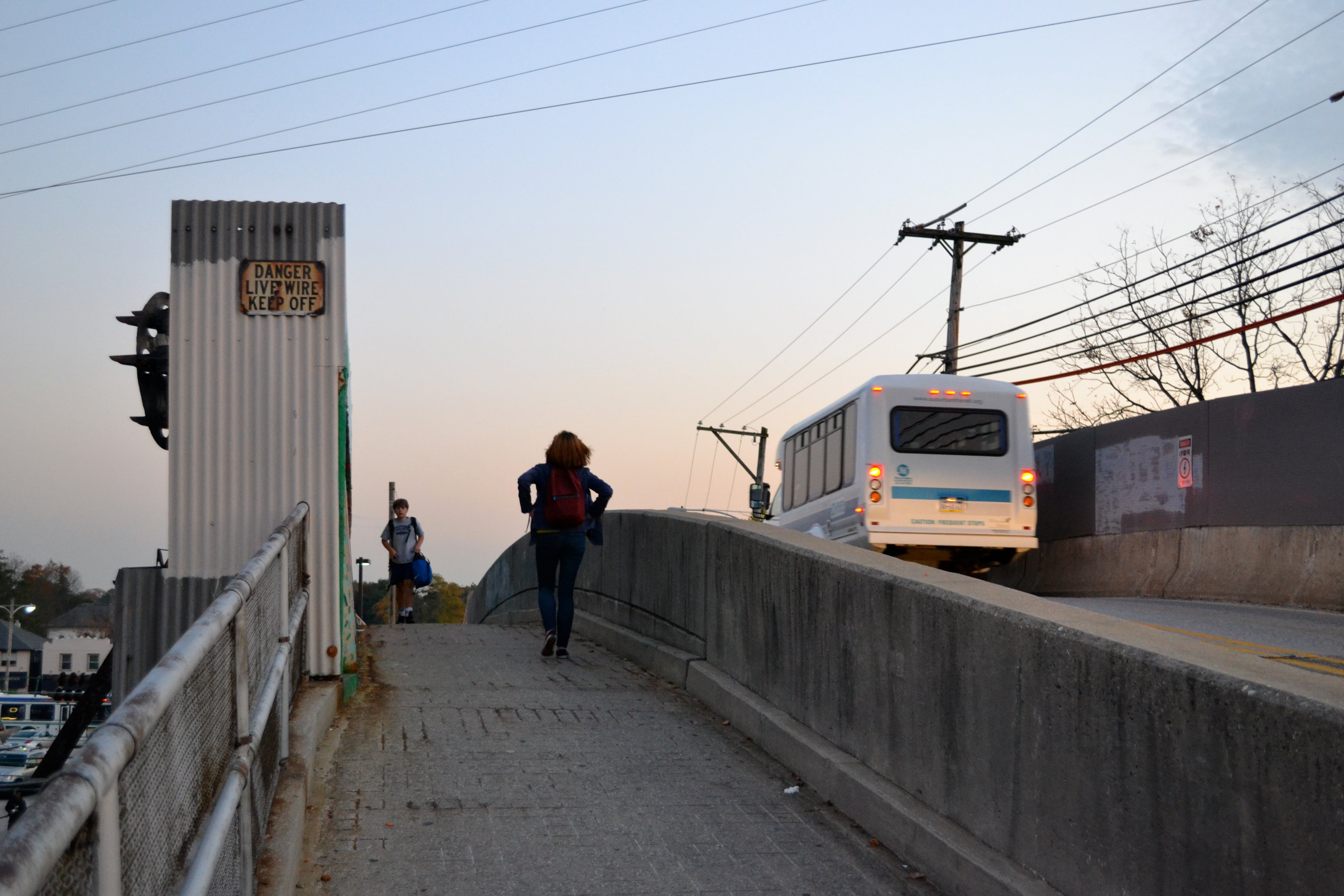 The North Valley Road Bridge has been a concern of the community around Paoli station