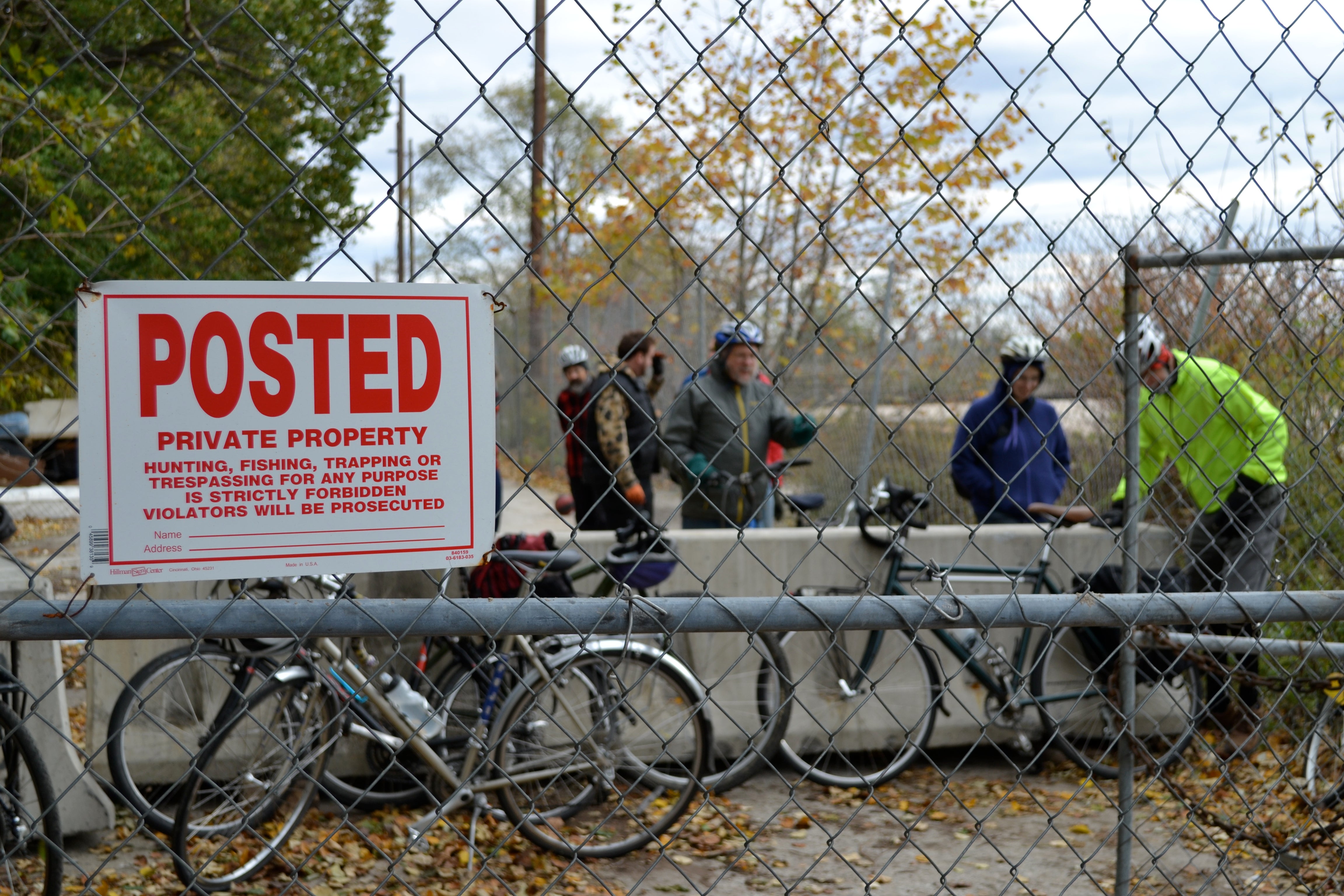 Parks & Recreation and PennPraxis led tours of the future Bartram's Mile, much of which has been off limits to the public