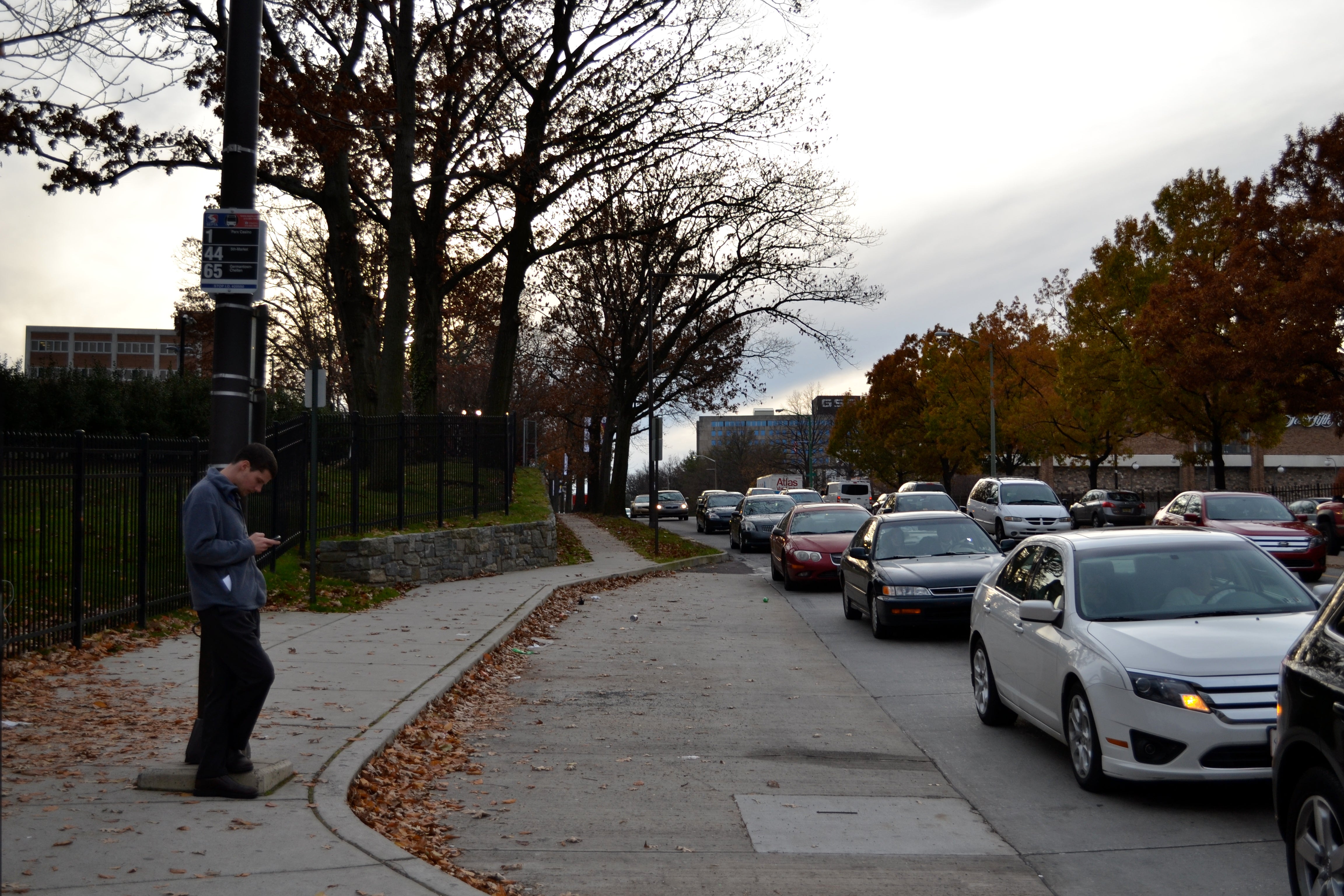 The study will look at potential transit facility improvements such as bus shelters.