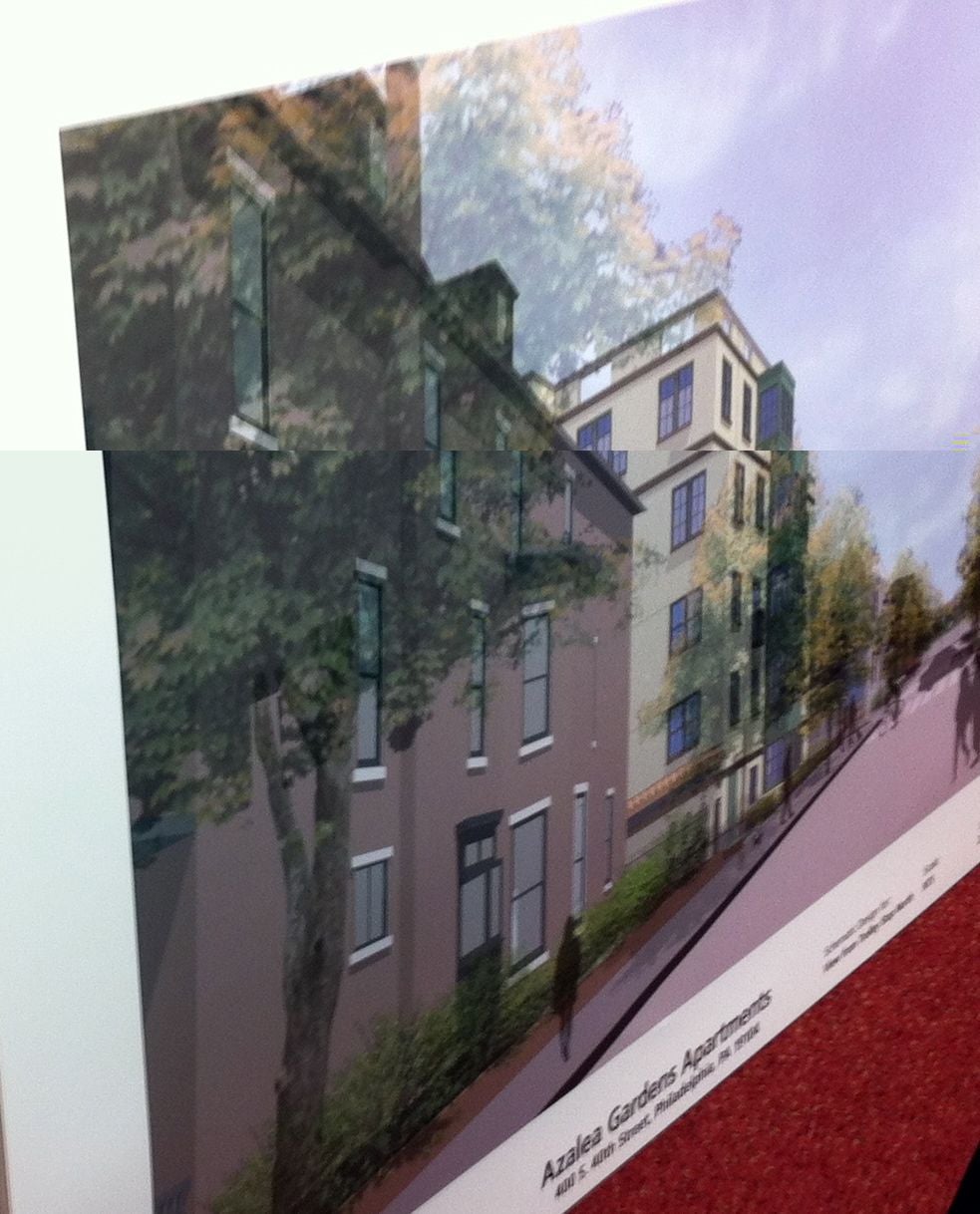 Proposed apartment building at 400 S. 40th Street