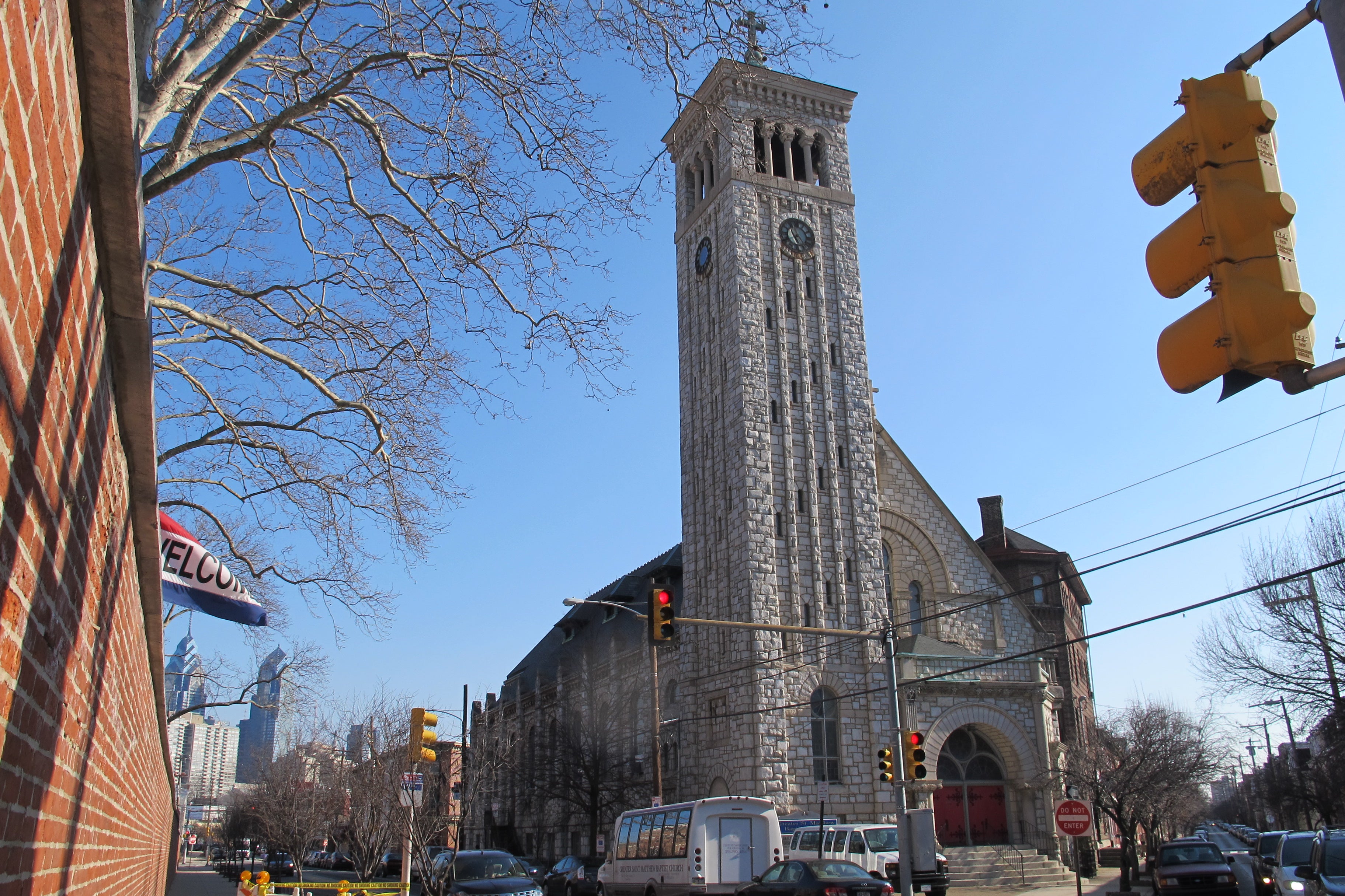 Greater St. Matthew Baptist Church, at Grays Ferry and Fitzwater, will likely become apartments