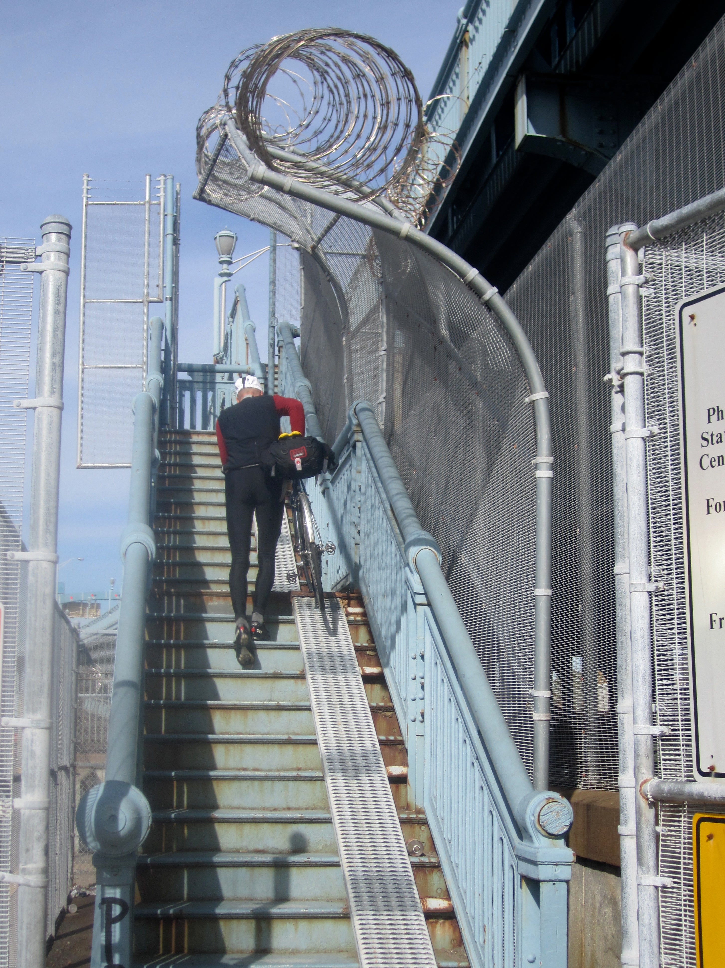 New bicycle-pedestrian ramp coming to Ben Franklin bridge in Camden