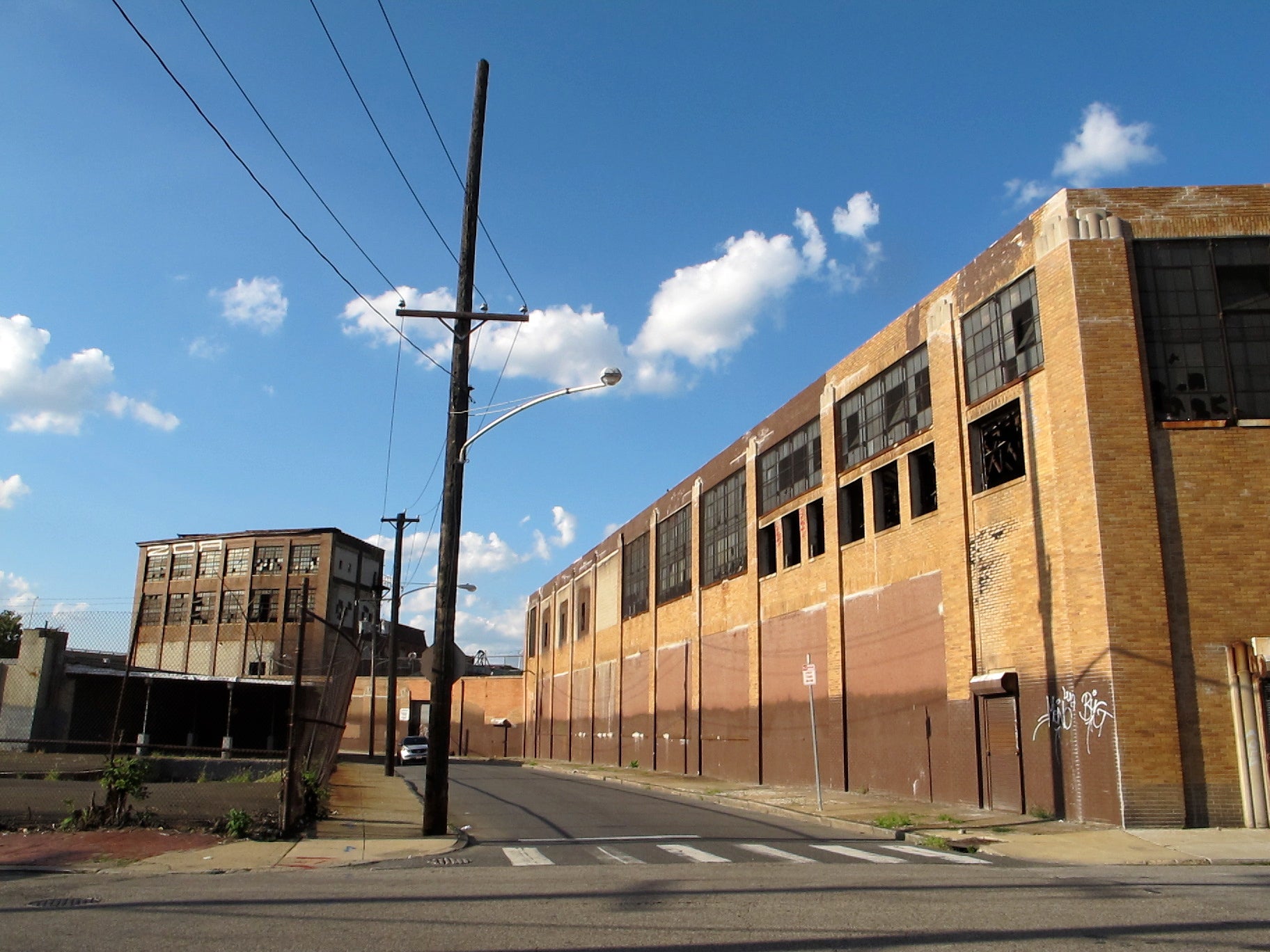 Canal Street side of the former Ajax complex