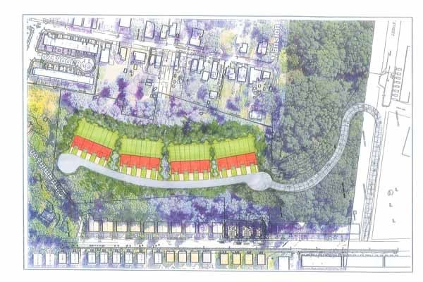 Property owner Greg Ventresca's latest vision for developing his eight-acre portion of the 20-acre Germany Hill area