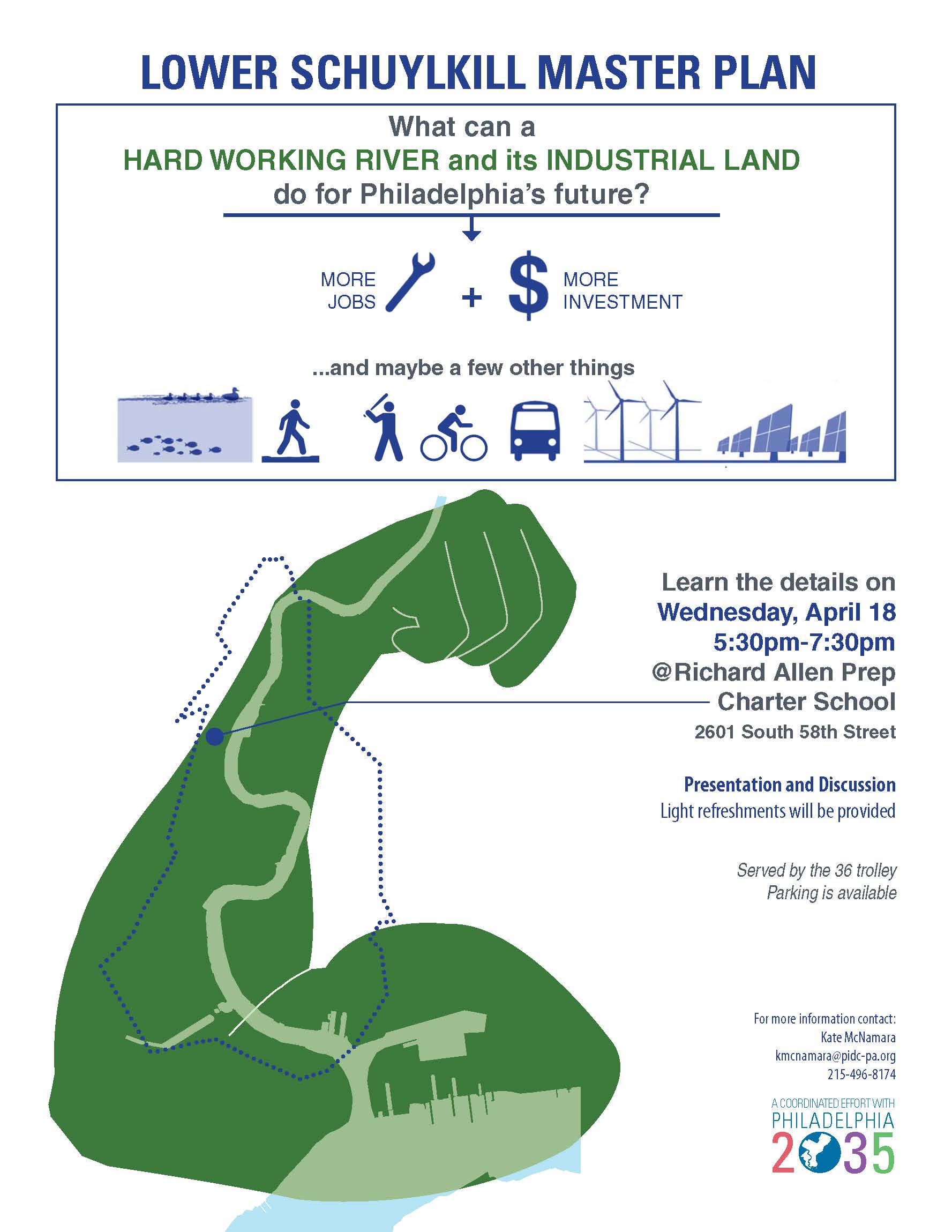 Lower Schuylkill Master Plan Feedback Sessions, April 2012