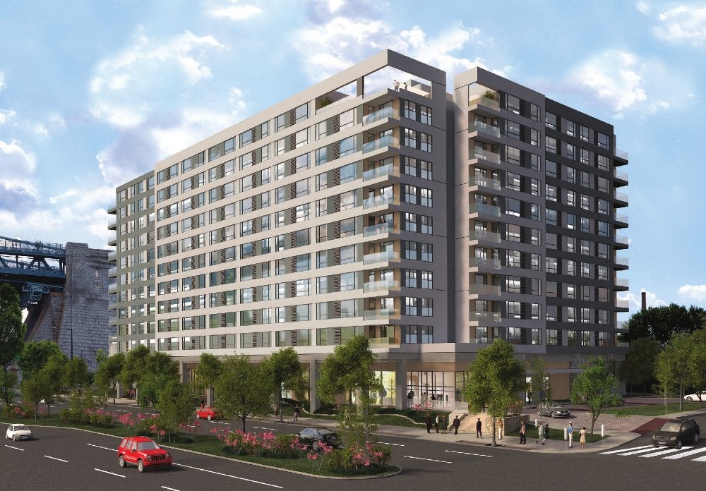 The Marina View project at 230 N. Columbus Blvd.