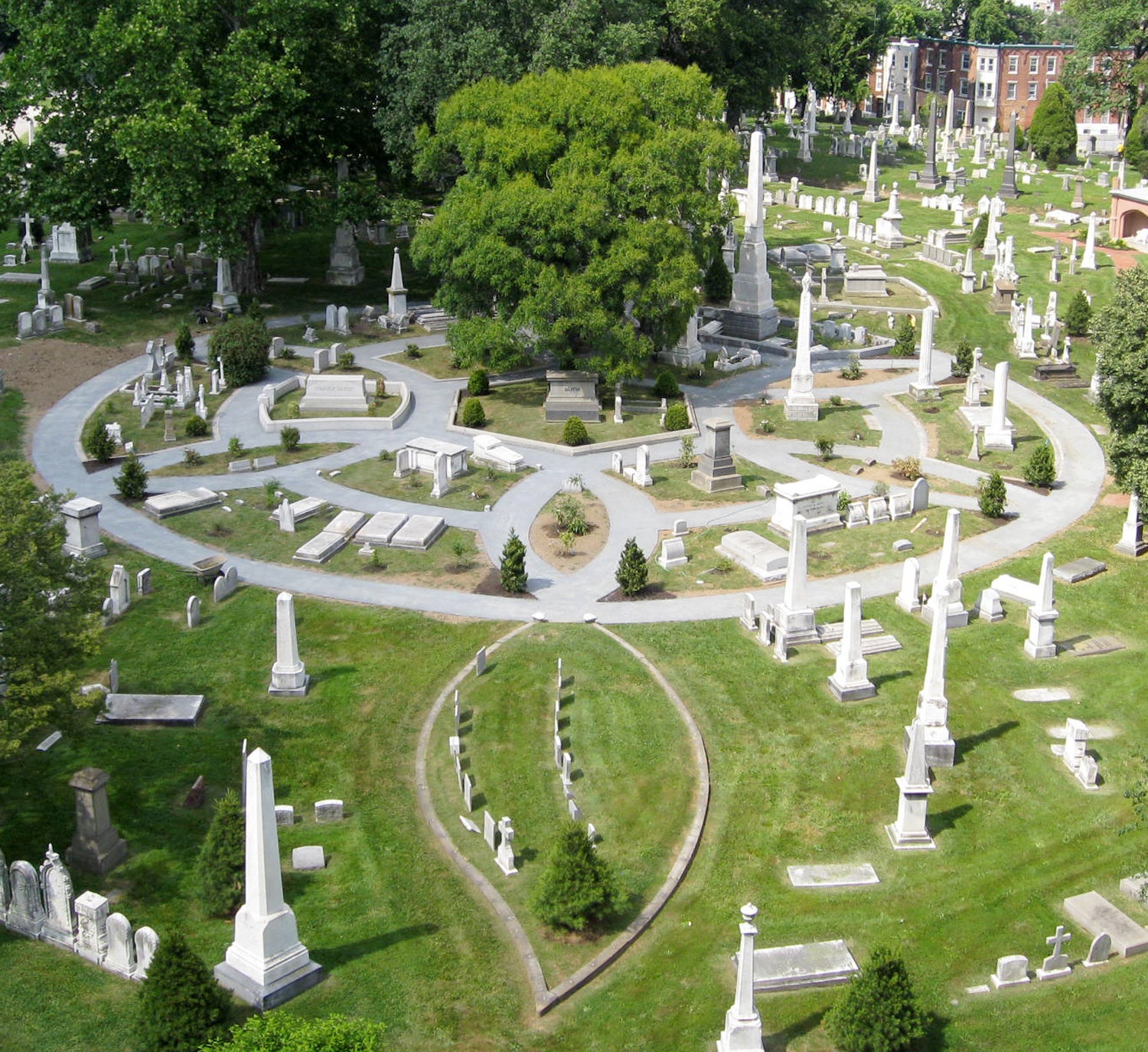 Medallion Garden at Laurel Hill