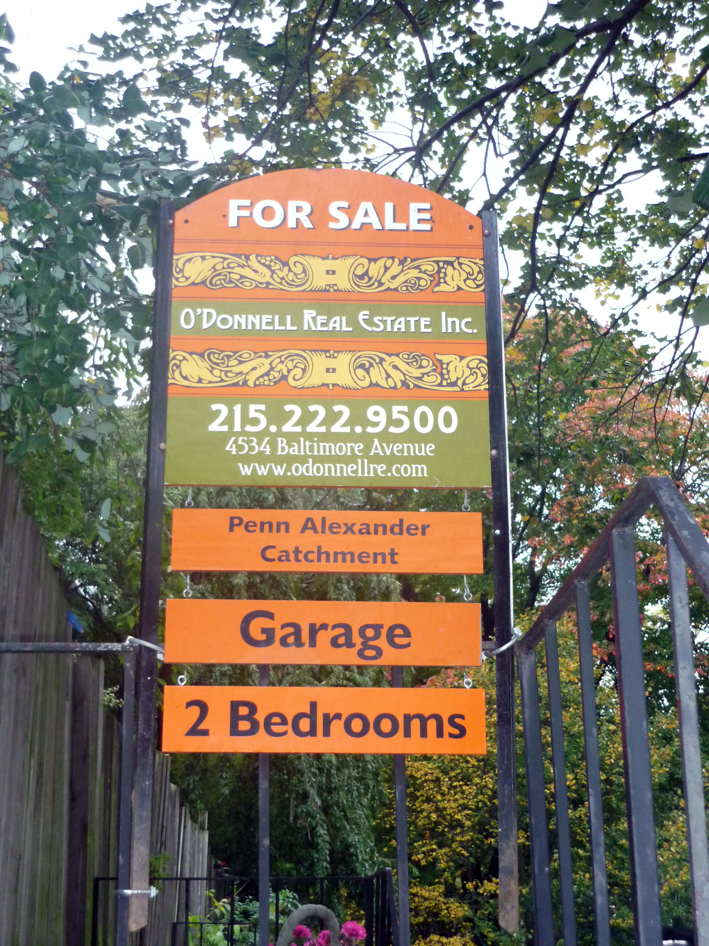 Real estate signage 