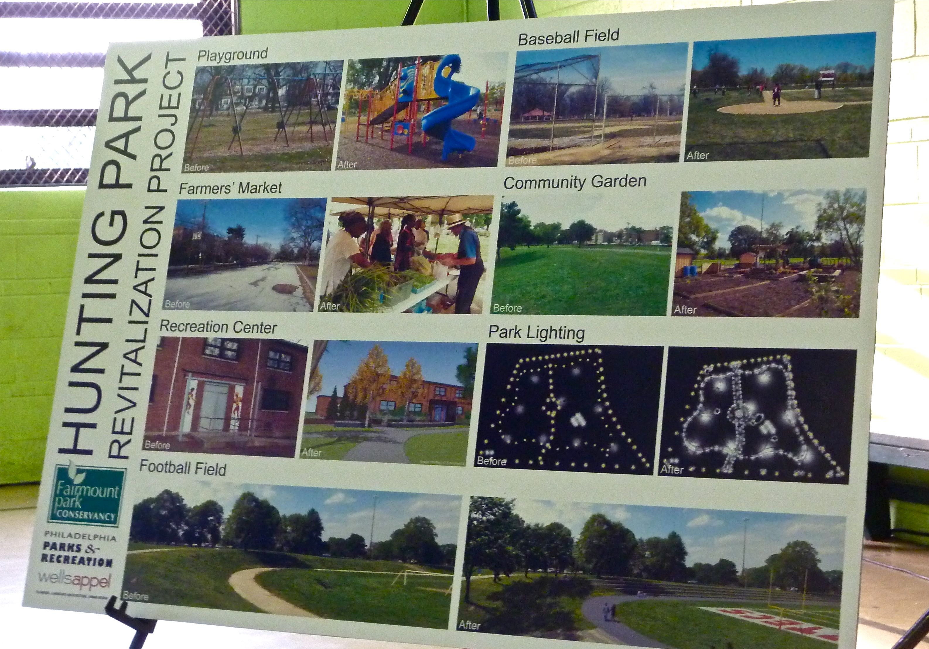 Hunting Park master plan