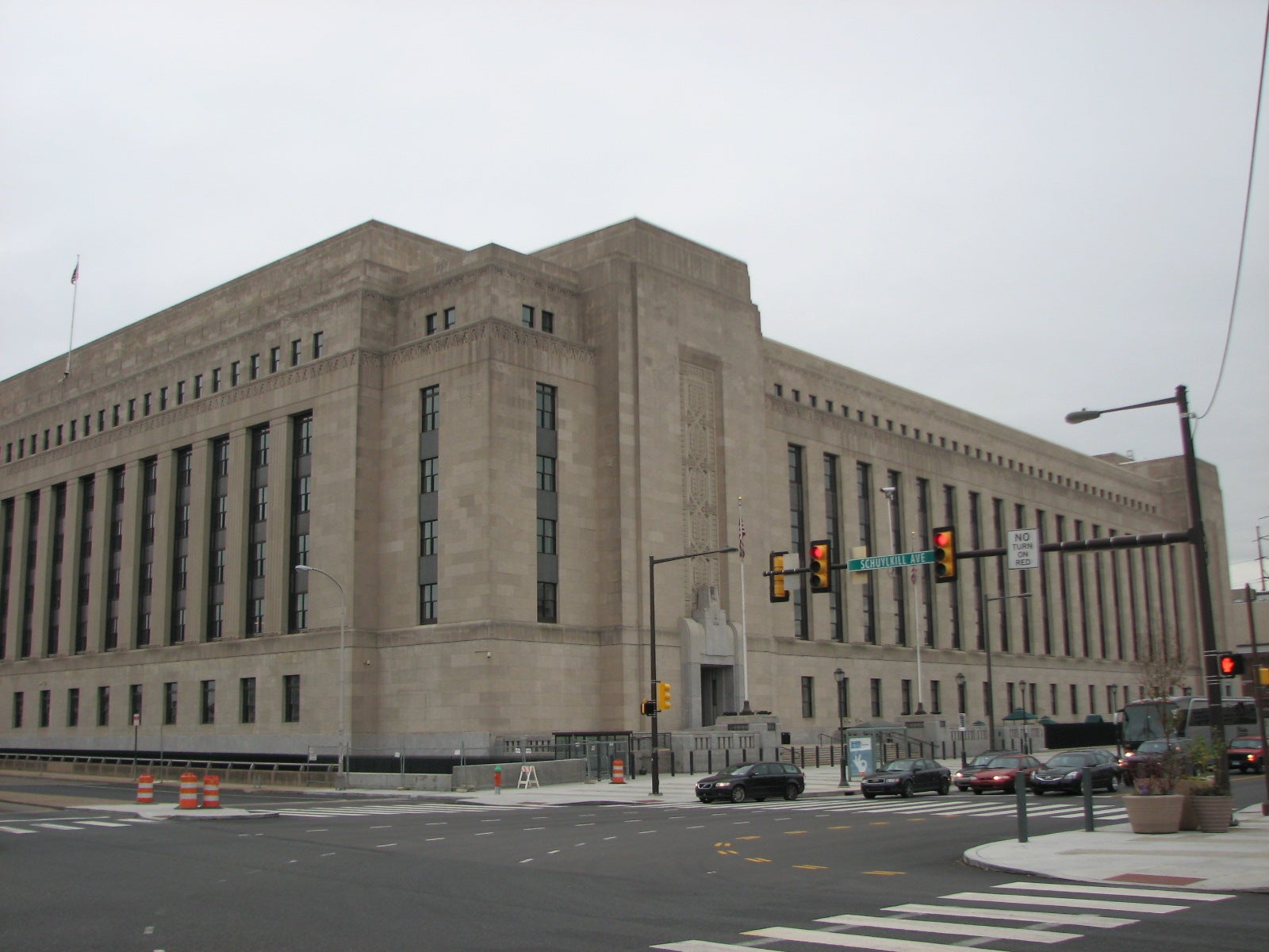The massive Art Deco fortress now houses 5,000 employees of the IRS.