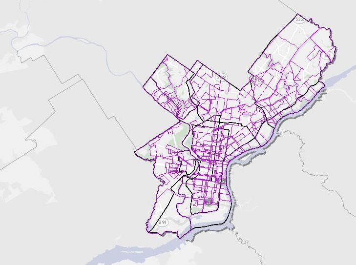 PCPC's Registered Community Organization map