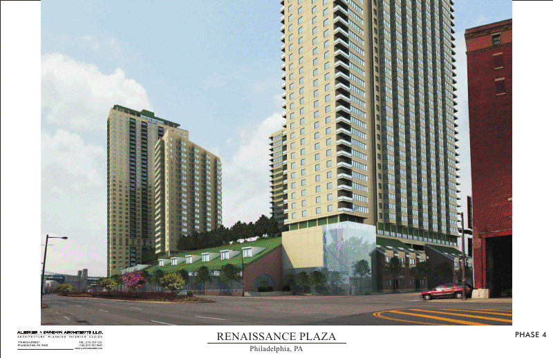 2012 Rendering of former Renaissance Plaza proposal