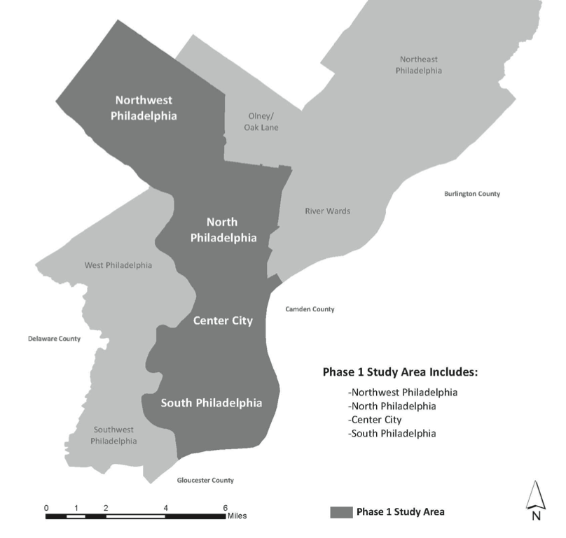 Map courtesy of Philadelphia City Planning Commission